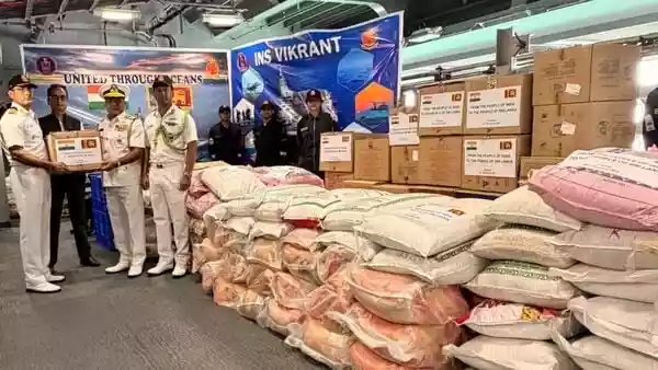 India sends relief materials to Sri Lanka under Op Sagar Bandhu