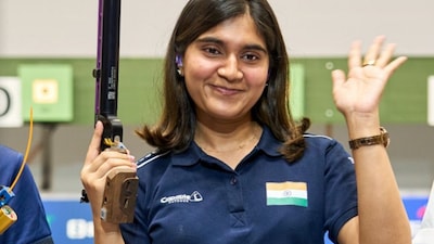 India shooter Esha Singh produced a sparkling performance to bag the gold medal at the ISSF World Cup in Ningbo, China on Saturday in the 10m air pistol event. Singh registered a score of 242.6 points to clinch the yellow metal, while compatriot Rhythm Sangwan finished fifth with a tally of 179.2.