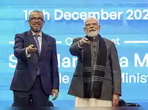 India showed tradition