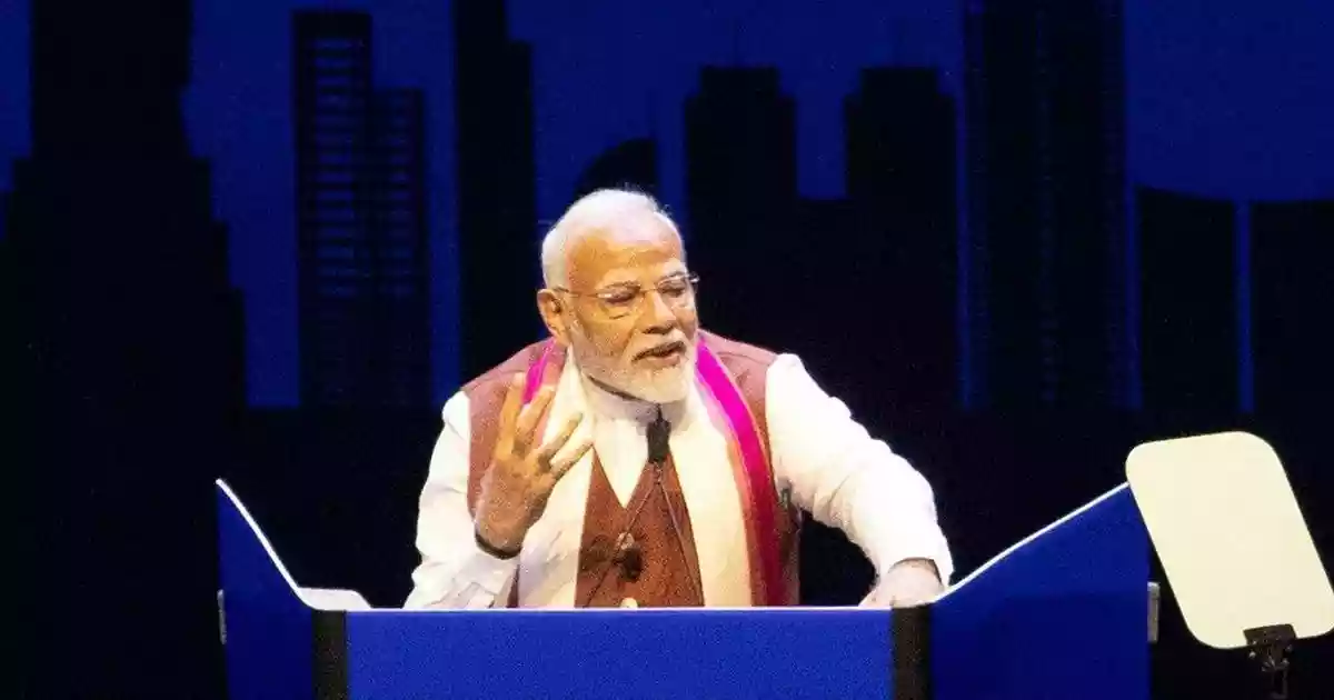 Prime Minister Narendra Modi on Saturday reiterated to a delegation of Arab foreign ministers India's support for the people of Palestine