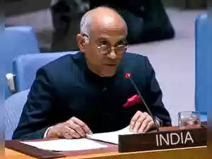 India's envoy to the UN, Parvathaneni Harish, urged a zero-tolerance approach to states enabling illicit arms trafficking, saying India has long faced