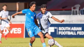 A second-half brace from Omang Dodum guided India to a convincing 3-0 victory over Pakistan in their opening Group B match of the SAFF U20 Championship