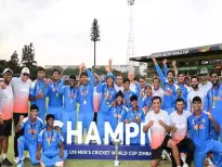 India's Under-19 cricket team has won the 2026 World Cup. They defeated England in the final. The Board of Control for India announced a reward of Rs 7