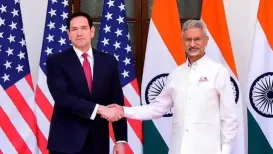 <h4>India, US signal thaw as EAM Jaishankar, Marco Rubio meet</h4><h4>The two leaders held talks at Hyderabad House