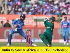India vs South Africa T20I Series Full Schedule