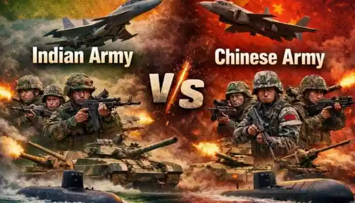 <strong>Indian Army vs Chinese Army: </strong>China's People's Liberation Army (PLA) is the larger force in terms of active troops