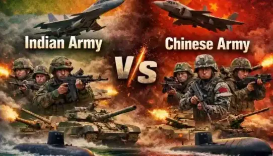 <strong>Indian Army vs Chinese Army: </strong>China's People's Liberation Army (PLA) is the larger force in terms of active troops