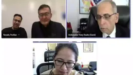 India's Ambassador to the U.S. Vinay Mohan Kwatra discussed with Intel's CEO Lip Bu Tan the company's semiconductor and AI initiatives and plans in India