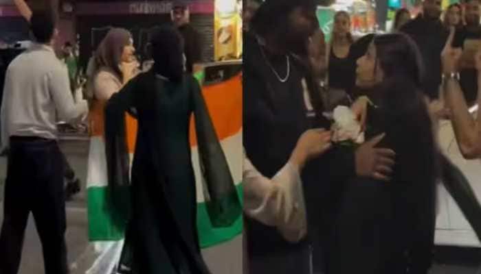 Indian girls in London defend the tricolor, confront harassment and assert patriotic pride. A London's street witnessed a tense encounter as celebrations for India's Independence Day unfolded. Indian citizens had gathered to mark the occasion, waving the tricolor and raising patriotic slogans. A group of Pakistanis attempted to disrupt the celebrations and harass the participants.
