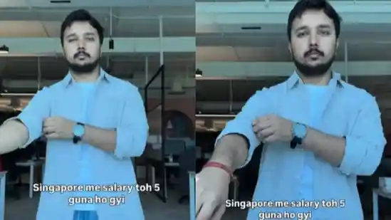 Indian man in Singapore says salary rose 5 times but happiness fell sharply