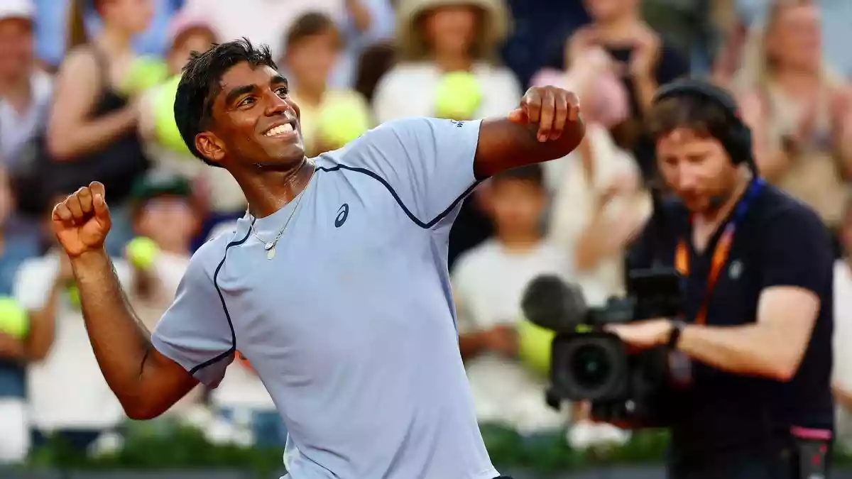 Indian-origin player Nishesh Basavareddy stuns seventh seed Taylor Fritz in French Open