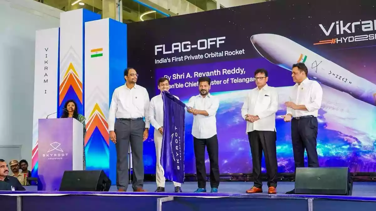 Hyderabad-based Skyroot Aerospace on Thursday ( May 7, 2026) announced that it had become India's first space-tech unicorn following its latest round of