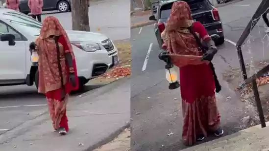 A US-based Indian woman's spooky yet creative Halloween look has left the internet both impressed and amazed. Dressed as the haunting spirit from the Bollywood