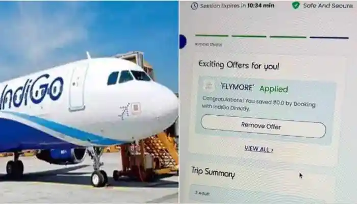 Viral: A Delhi man's booking with IndiGo has gone viral after the airline's website congratulated him for saving exactly Rs 0.0. Read how the internet reacted