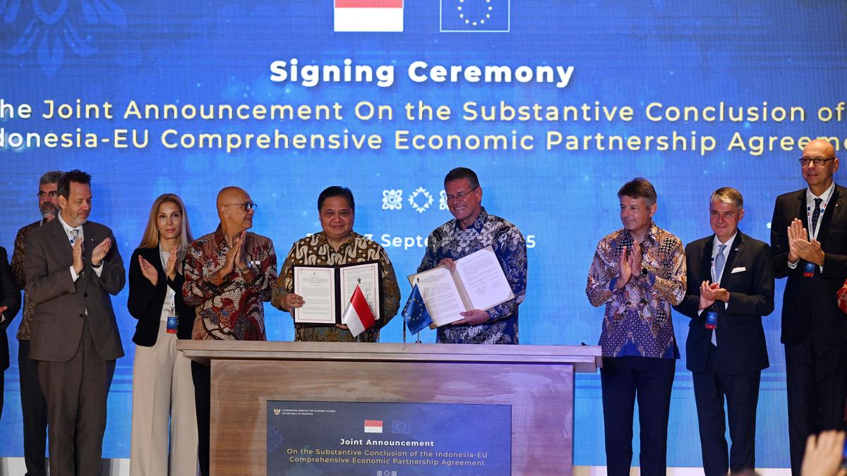 Indonesia and the European Union finalised negotiations on a trade agreement Tuesday (September 22, 2025) after nearly a decade of talks, a senior minister said. The Indonesia-European Union Comprehensive Economic Partnership Agreement (CEPA) is the third deal Brussels has signed with Southeast Asian countries, after Singapore and Vietnam.