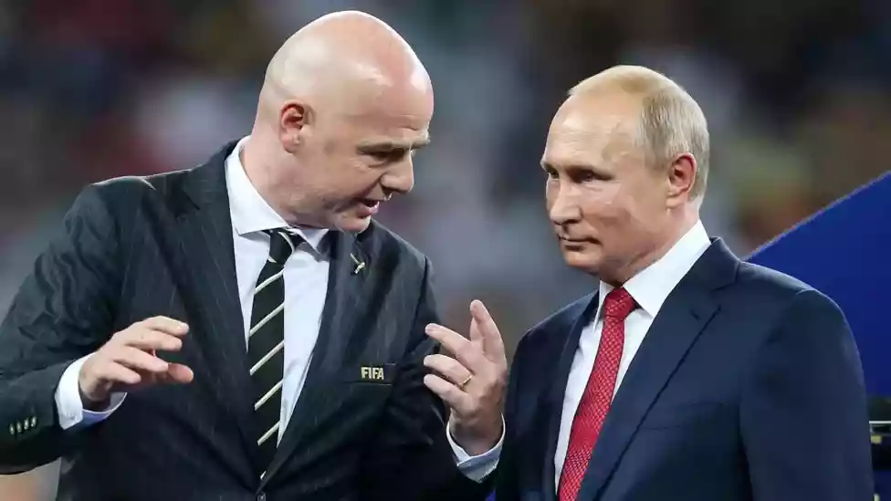 Ukraine's sports minister has called Fifa president Gianni Infantino 