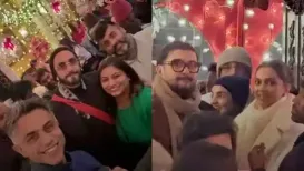 Away from the spotlight and wrapped in winter layers, Ranveer Singh and Deepika Padukone celebrated Christmas in New York with their family