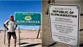 Step into the Republic of Slowjamastan, a desert micronation where Crocs are illegal and 