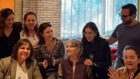 Marking a special family moment, veteran actor Sharmila Tagore celebrated her 81st birthday on December 8 with an intimate gathering in Delhi. Her daughter