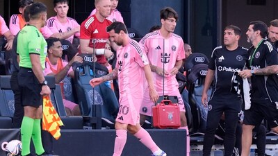 Inter Miami captain Lionel Messi will be out of action indefinitely due to what the MLS team described as a “minor muscle injury in his right leg