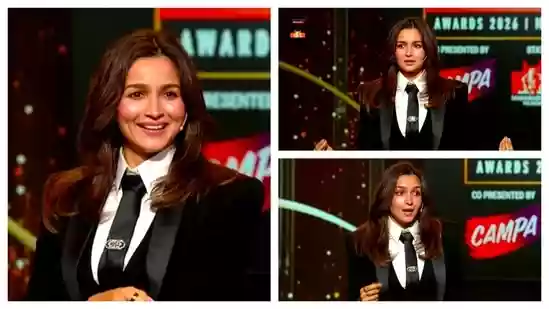 Internet gives verdict on Alia Bhatt's hosting job at the Screen Awards 2026
