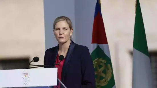 The IOC set a target of early 2026 to detail a new policy on eligibility in female sports that could see transgender athletes excluded from the Olympic Games