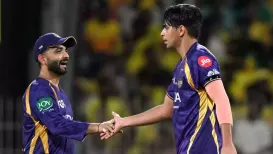 Kolkata Knight Riders Captain Ajinkya Rahane has been fined ₹12 lakh for maintaining a slow over-rate during their IPL match against Chennai Super Kings