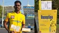 Sakthivel S, a cost accountant from Chennai’s Thiruvanmiyur, is busy distributing his wedding invitation cards.  The Hindu MetroPlus  /  Chennai  /  IPL  / 