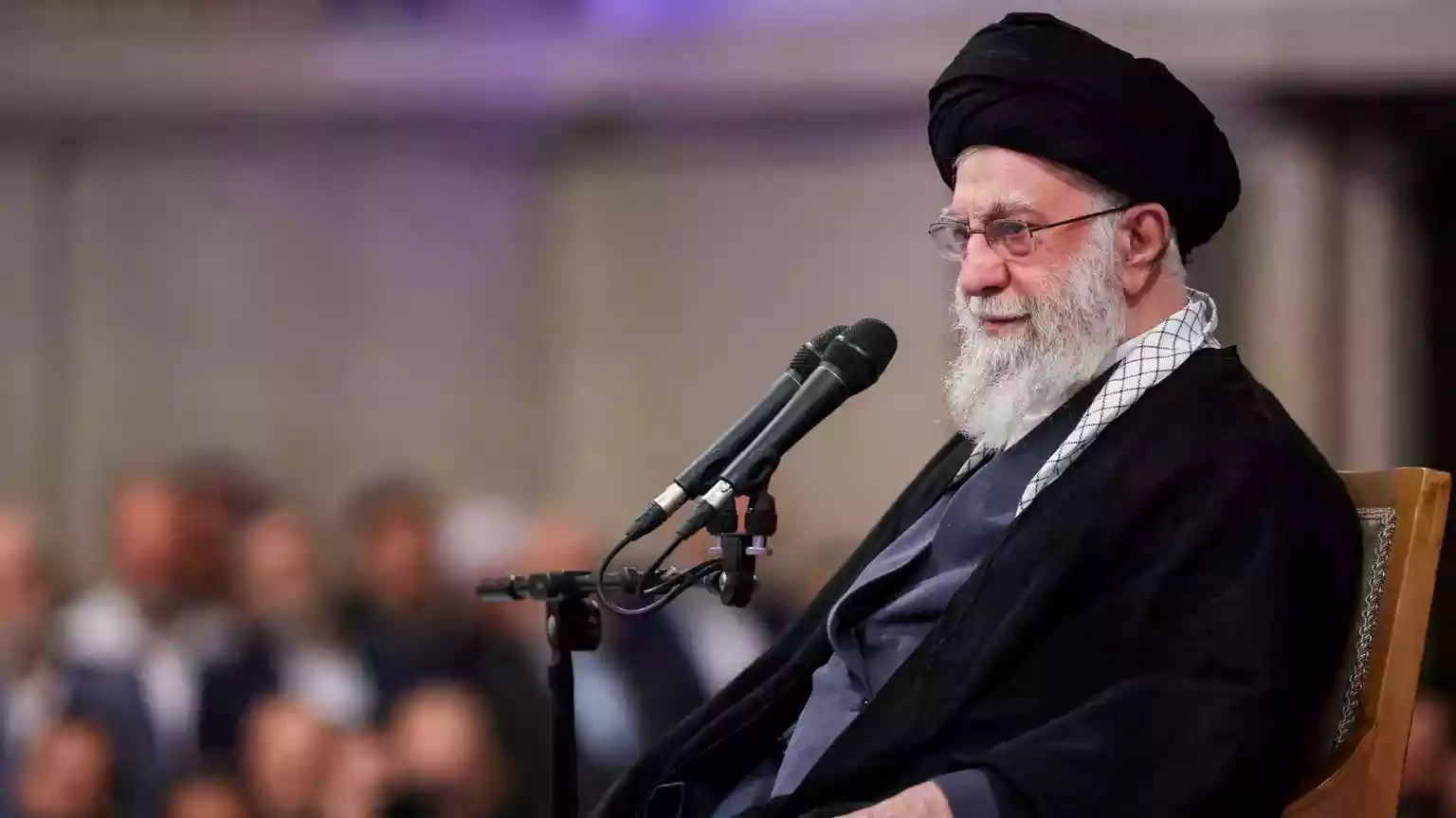 Iran leader says protesters are vandals trying to please Trump