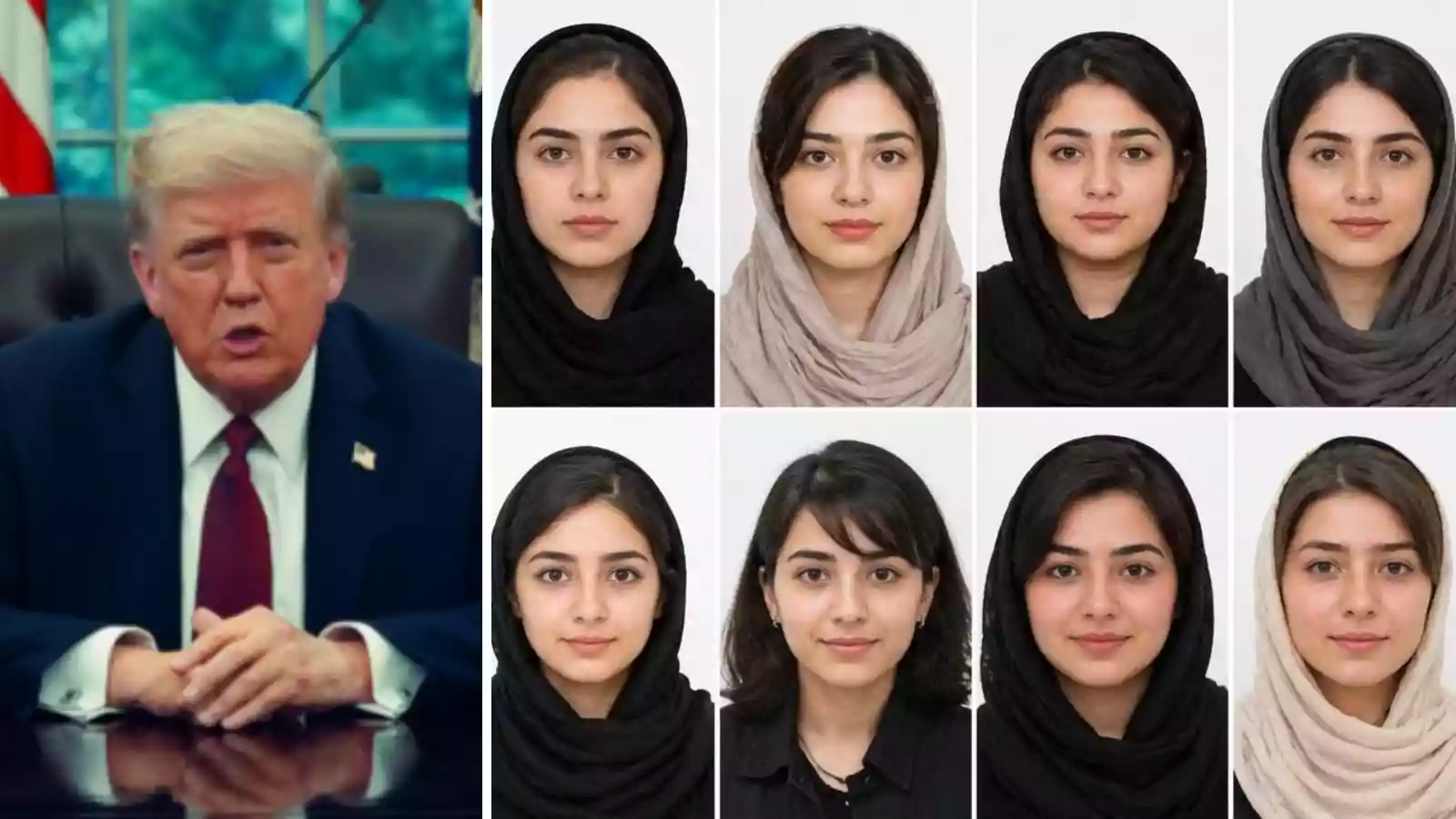 Iran has hit back at claims made by United States President Donald Trump about saving the lives of women protesters. The response came after Trump said that