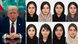 Iran has hit back at claims made by United States President Donald Trump about saving the lives of women protesters. The response came after Trump said that