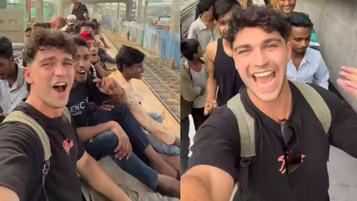 An Irish vlogger's daring train journey in Bangladesh has caught the attention of viewers recently. Sean Hammond decided to experience travel in an unusual way