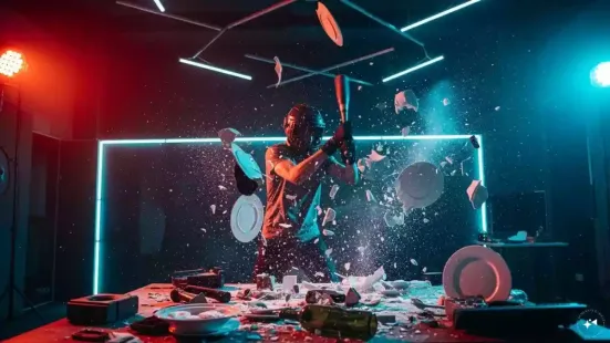 Human beings have always known that sometimes the fastest route to calm is through chaos. Across cultures, destruction as a symbolic outlet has existed for