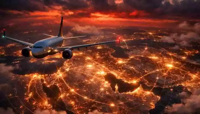 <strong>Real-Time Aircraft Tracking System:</strong> The real-time flight tracking service is available on web browsers as well as Android and iOS