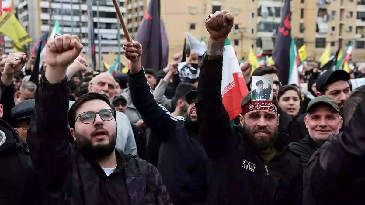 Israel launched a barrage of strikes on Lebanon’s capital, Beirut, after the Lebanese militant group Hezbollah fired missiles across the border early on