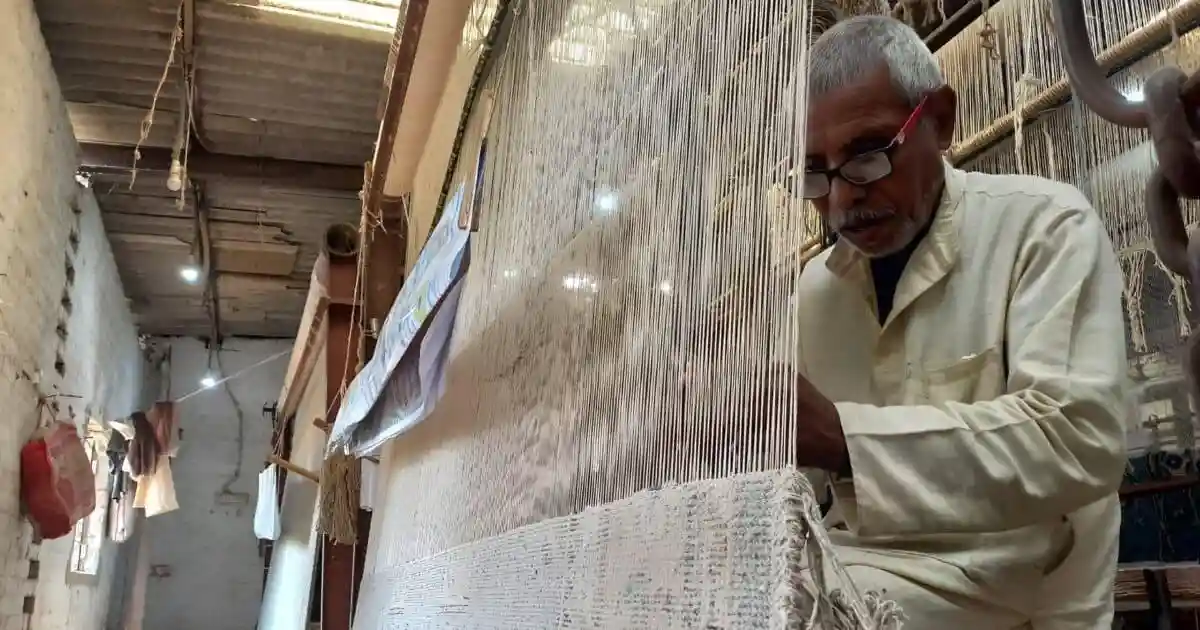 It is late afternoon, and Chowk, one of the oldest markets of Lucknow, is bathed in the golden hues of dusk. Amid hurried footsteps drumming on cobblestones, the cries of vendors and the thick aroma of kebabs, a narrow by-lane leads to veteran embroiderer Zafar Ali's weathered yet quiet kaarkhana of chikankari and zardozi.