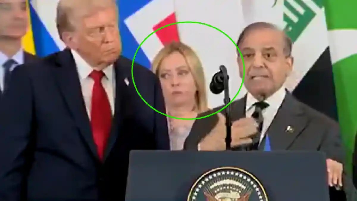 Italian Prime Minister Giorgia Meloni once again became the internet's favourite observer, this time at the Gaza Peace Summit in Egyptian resort town of Sharm-al Sheikh, as her expressions during Pakistan Prime Minister Shehbaz Sharif's remarks and UK Prime Minister Keir Starmer's brief encounter with US President Donald Trump went viral.Italian Prime Minister Giorgia Meloni once again became the internet's favourite observer, this time at the Gaza Peace Summit in Egyptian resort town of Sharm-al Sheikh, as her expressions during Pakistan Prime Minister Shehbaz Sharif's remarks and UK Prime Minister Keir Starmer's brief encounter with US President Donald Trump went viral.During the summit, held to mark the signing of a peace deal between Israel and Hamas, Shehbaz Sharif told the gathering, “Today again I am nominating Donald Trump for the Nobel Peace Prize