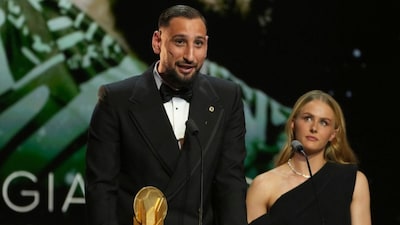 Italy and Manchester City goalkeeper Gianluigi Donnarumma picked up the Yachin Trophy for the Best Goalkeeper of the Year at the Ballon d'Or 2025 Gala on Tuesday and opened up about his move away from former side PSG after helping the French side to their maiden UEFA Champions League title.