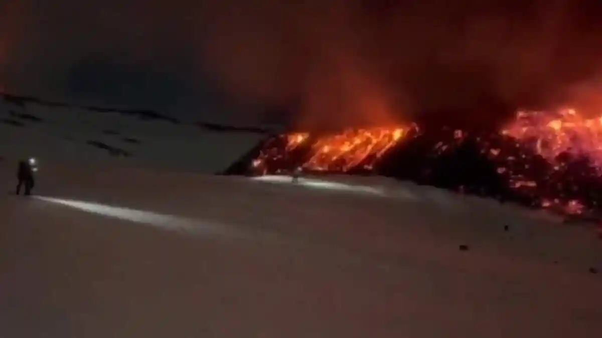 Italy’s Mount Etna Erupts