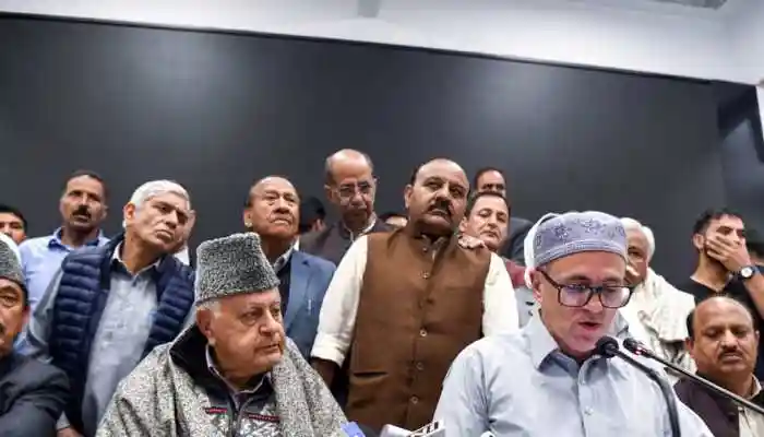 J&K National Conference announced Choudhary Ramzan, Sajad Kichloo, and Shammi Oberoi as Rajya Sabha candidates, to contest three seats independently, keeping one seat open for possible Congress coordination. The Jammu and Kashmir National Conference (NC) on Friday announced the names of its candidates for the three seats in the upcoming Rajya Sabha elections, declaring that it will contest the polls independently while keeping one seat open for possible coordination with the Congress.J&K National Conference announced Choudhary Ramzan, Sajad Kichloo, and Shammi Oberoi as Rajya Sabha candidates, to contest three seats independently, keeping one seat open for possible Congress coordination.The Jammu and Kashmir National Conference (NC) on Friday announced the names of its candidates for the three seats in the upcoming Rajya Sabha elections, declaring that it will contest the polls independently while keeping one seat open for possible coordination with the Congress.At a press conference held at the party headquarters, Nawa-e-Subh Complex in Srinagar, NC General Secretary Ali Muhammad Sagar and advisor to the Chief Minister Nasir Aslam Wani said Choudhary Muhammad Ramzan, Sajad Kichloo, and Shammi Oberoi have been finalized as the party's official nominees for the Upper House.