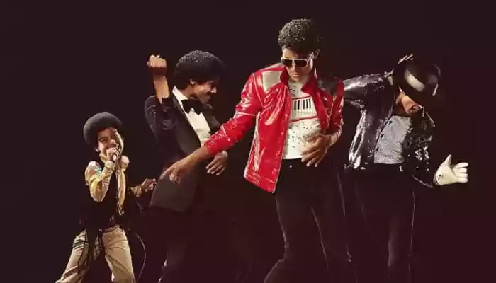 The trailer highlights Michael Jackson's childhood and the influence of his father, Joe Jackson, portrayed by Colman Domingo.