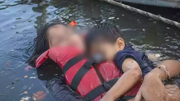 The bodies of a woman and her child, found tied together with a single life jacket, were recovered from the reservoir at Bargi Dam