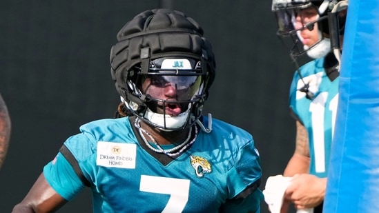 Jacksonville Jaguars wide receiver Brian Thomas Jr spoke out about fellow quarterback Trevor Lawrence's skills during a recent appearance on ‘The Pivot'. He elaborated on what he felt about Lawrence as a player and how he has transformed over the years.