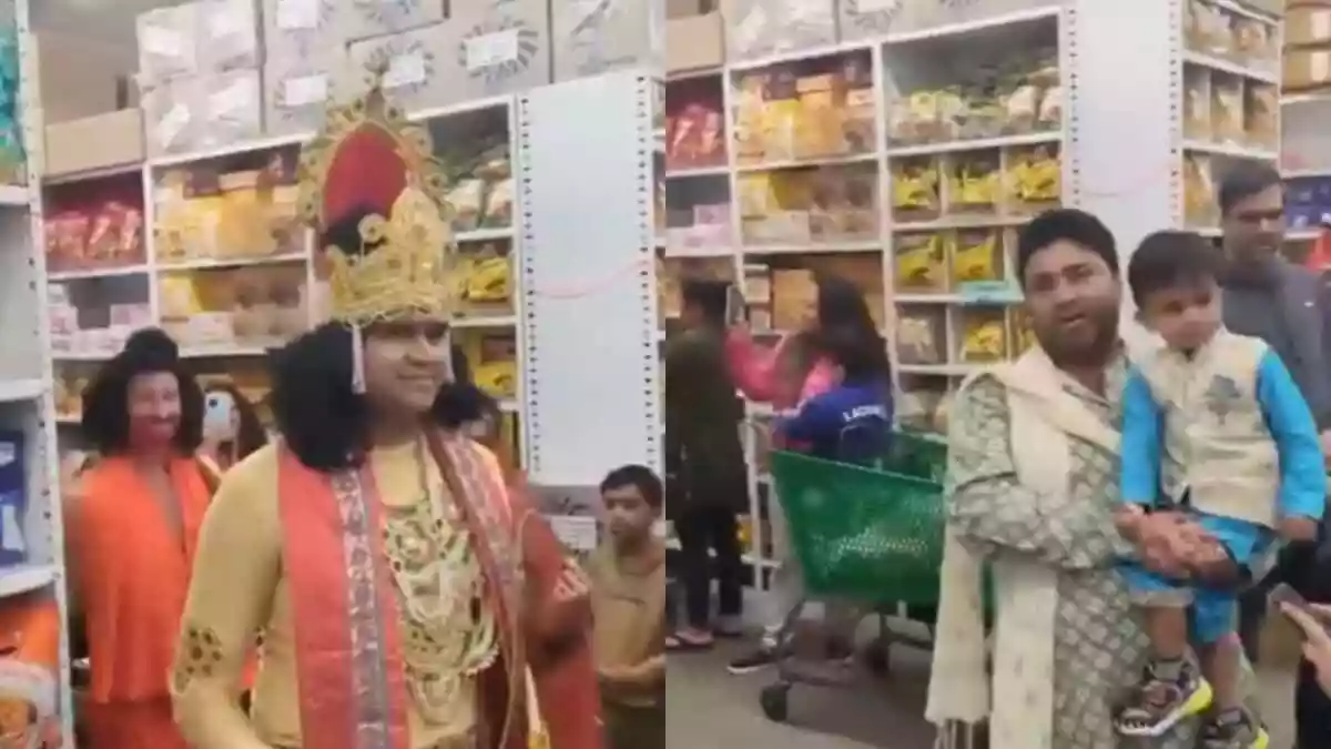 Social media is once again a battleground for a fierce debate regarding how the Indian diaspora expresses its culture abroad. A new viral video showing
