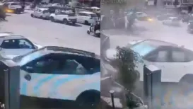In Jaipur, a horrifying accident took place on Thursday afternoon, January 29, where an overspeeding car crashed into multiple vehicles before hitting the wall