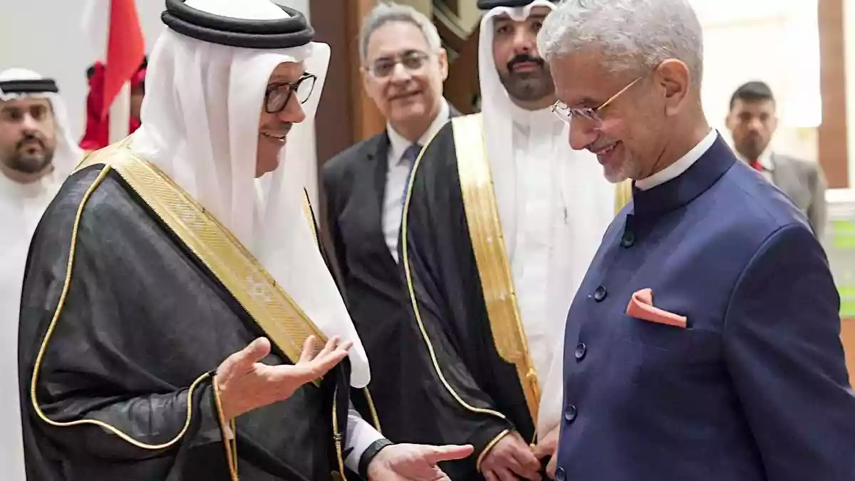 External Affairs Minister S. Jaishankar discussed measures to strengthen the “longstanding multifaceted partnership” with Bahrain during a phone