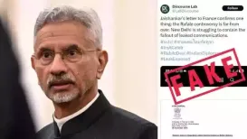 The Ministry of External Affairs dismissed on Thursday (December 11) the viral letter on Rafale deal as fake. The letter claimed that External Affairs Minister