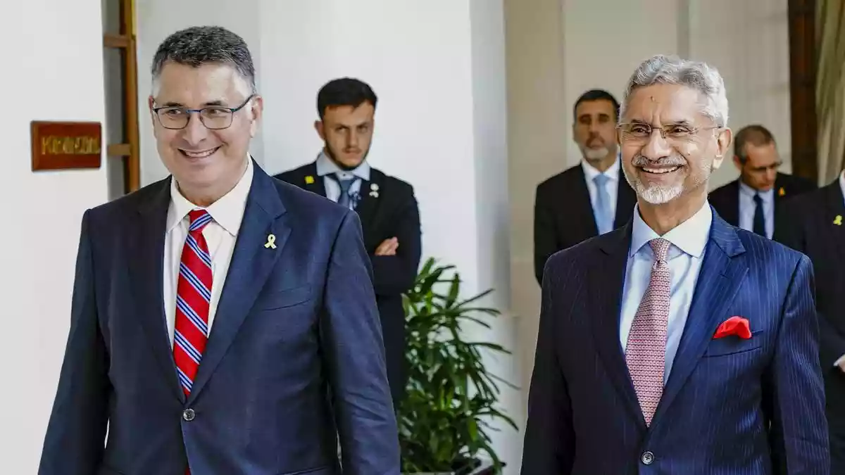 External Affairs Minister S. Jaishankar on Tuesday (April 15, 2026) spoke to his Israeli counterpart Gideon Sa'ar and discussed various aspects of the West