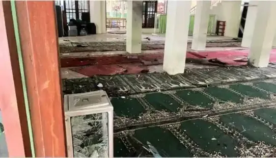 54 people were injured in a powerful blast at a Jakarta mosque during Friday prayers. Police found a body vest and bomb materials, suggesting a terror link