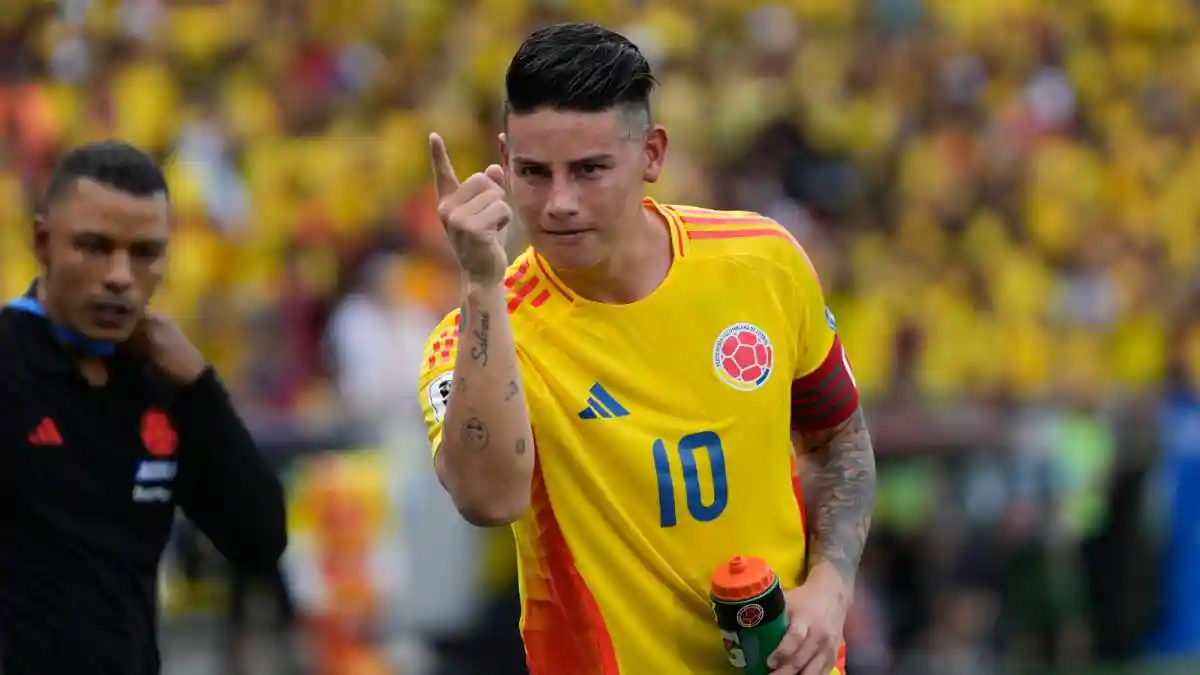 Colombian football captain James Rodriguez was hospitalised for three days with severe dehydration following a friendly match against France